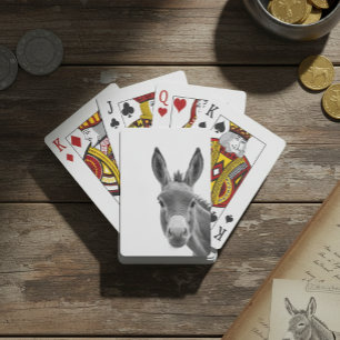 Baralho Burro Curioso Fofo