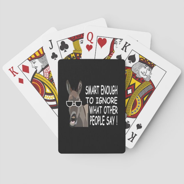 Baralho Burro Inteligente Legal (Verso)