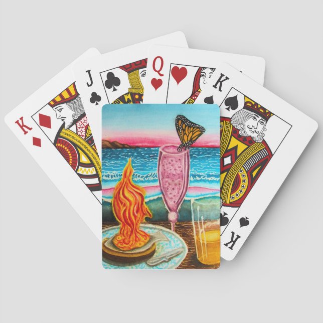 Baralho Butterfly Beach Rendezvous (Verso)