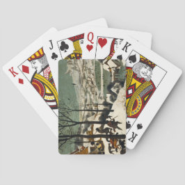 Baralho Caçadores na neve (por Pieter Bruegel, o Velho)