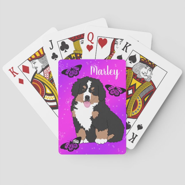 Baralho Cachorro de Bernese   (Verso)