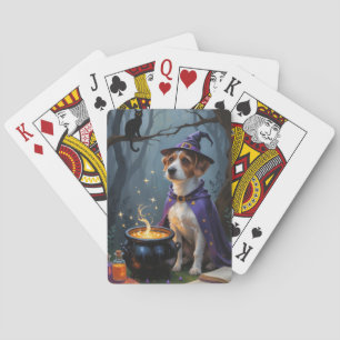 Baralho Cachorro de Chesapeake Bay Halloween Caprichoso