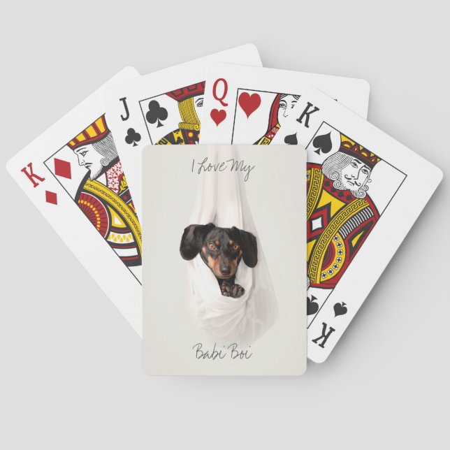 Baralho Caderno Personalizado de Cachorro Gato (Verso)