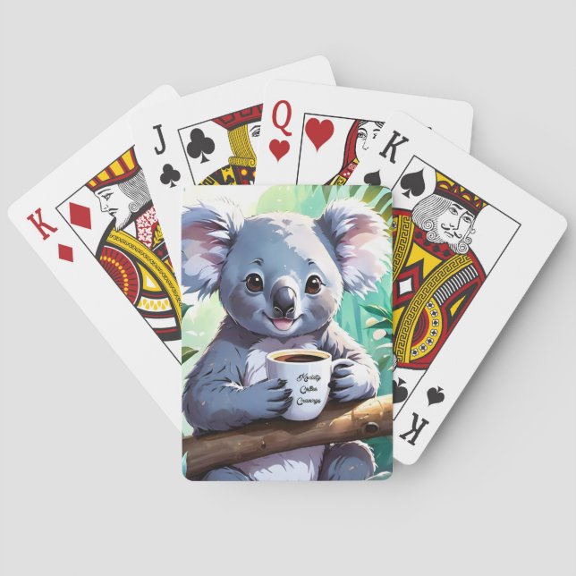Baralho Café da Selva de Cozy Koala (Verso)