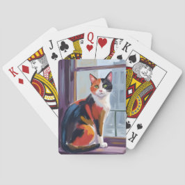 Baralho Calico Cat | Watercolor Windowsill Pet