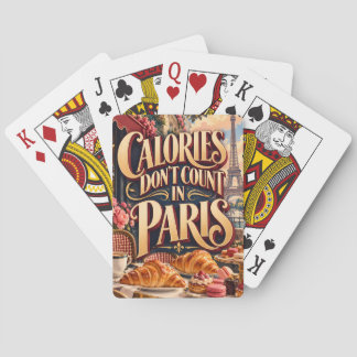 Baralho Calories Don't Count in Paris
