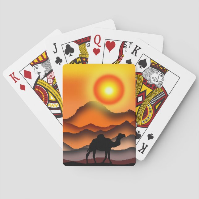 Baralho Camel Play Cards Deserto (Verso)