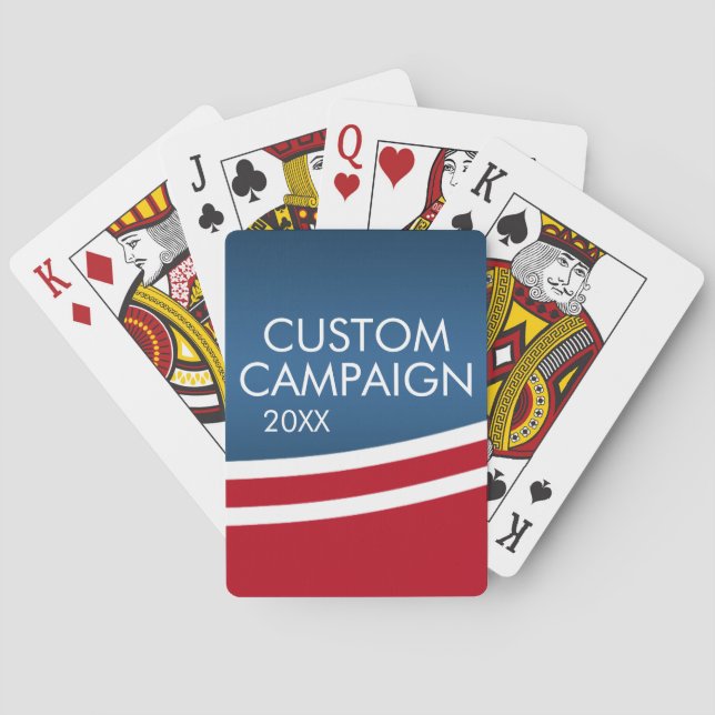 Baralho Campanha política - movimento moderno (Verso)