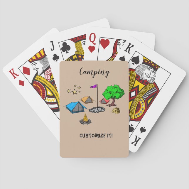 Baralho Camping Playing Cards (Verso)