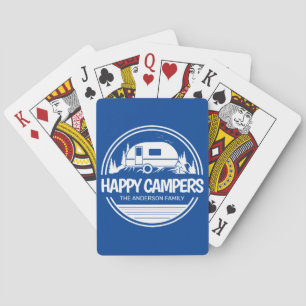 Baralho Campos Felizes Vintage Silhouette Camping