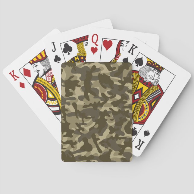 Baralho Camuflagem Central (Verso)