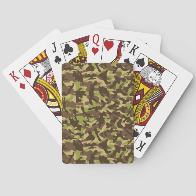 Baralho Camuflagem em Cascade (Verso)