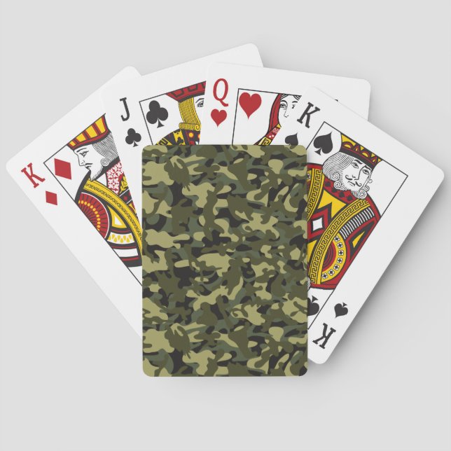 Baralho Camuflagem Euro Spring  (Verso)