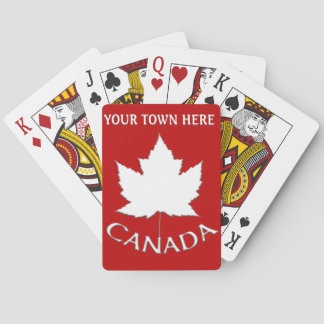 Baralho Canadá Jogando Cartões Canadá Cartões de Souvenir 