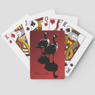 Baralho Canadá Jogando Cartões Canadá Cartões de Souvenir