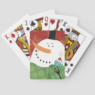 Baralho Caneca de Natal Azul com Cacau Escuro