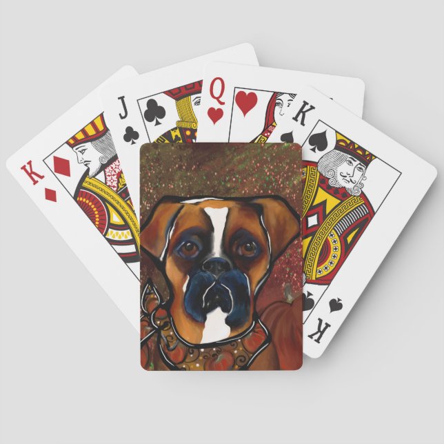 Baralho Cão Boxer (Verso)