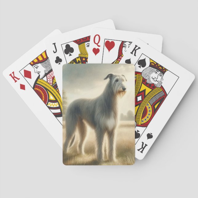 Baralho Cão Lobo Irlandês (Verso)