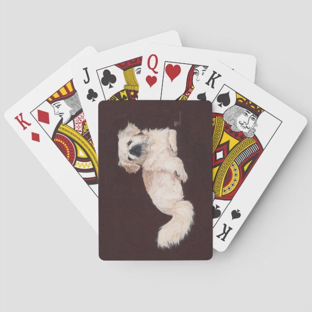 Baralho Cão Pequinês Branco (Verso)