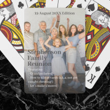 Capa de Revista de Foto de Reunião da Família Mode