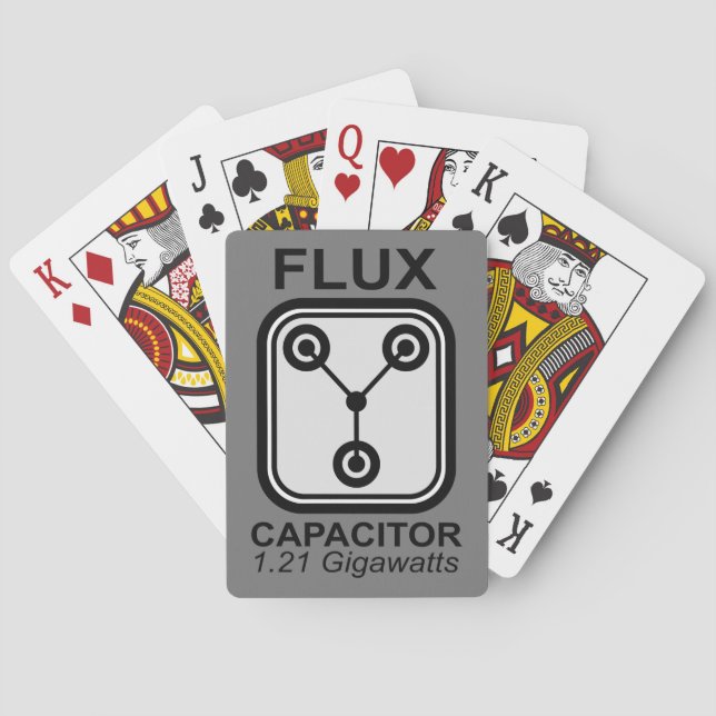 Baralho Capaacitor FLUX 1,21 Gigawatts (Verso)