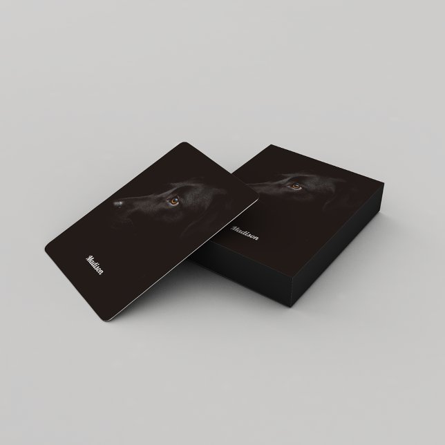 Baralho Cara de Cachorro Preto Simples (Criador carregado)