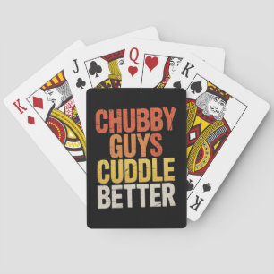 Baralho Cara do Chubby Cuddle Melhor Gay Bear Orgulho LGBT