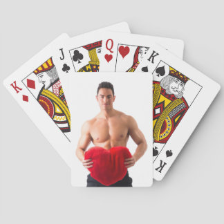 Baralho Cara Quente Sem Camisa Sexy Músculo Peito Segura C