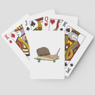 Baralho Caracol como Patinador com skate