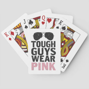 Baralho Caras Duras Vestem Pink Funny Colorido Pink