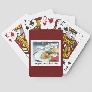 Baralho Carbos Complexos Filosofia Engraçada Comic Foodie