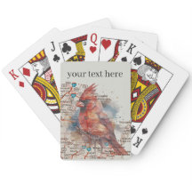 Cardeal no Roteiro da Virgínia personalizável