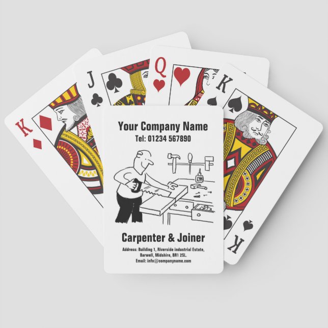 Baralho Carpenter & Joiner (Verso)