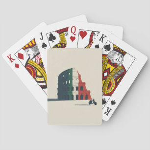 Baralho Carta de Jogar de Poker Personalizada Coliseu Insp