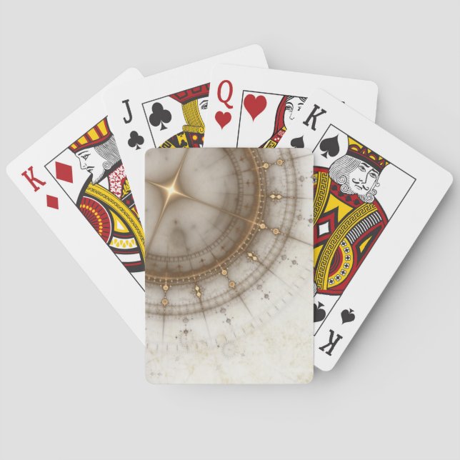 Baralho Carta náutica antiga, Grunge (Verso)