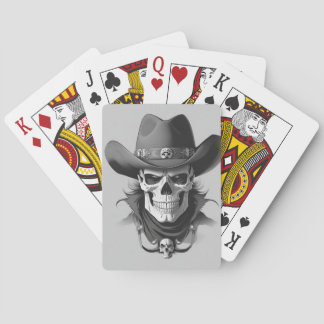 Baralho Cartão de jogo Skull