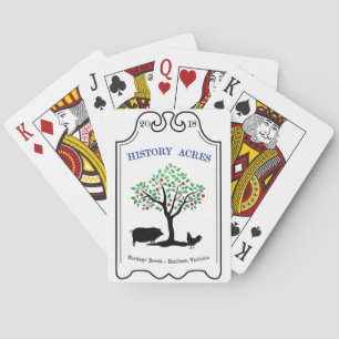 Baralho Cartão de Reprodução do Histórico Acres