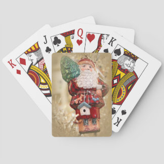 Baralho Cartas Clássicas com Papai Noel Antigo