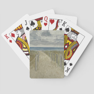 Baralho Cartas Clássicas com Tema de Praia