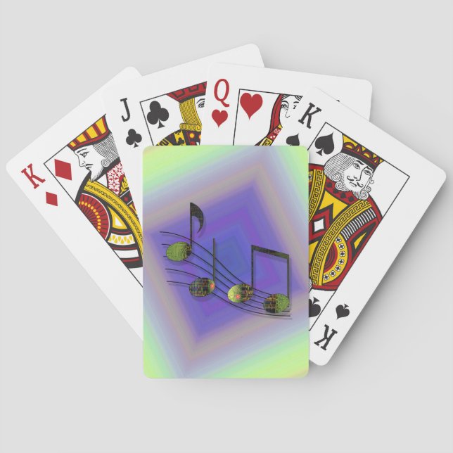 Baralho Cartas Clássicas de Dubstep (Verso)