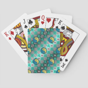 Baralho Cartas Clássicas de Jogar Câncer e Cão de Metal