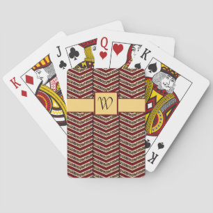 Baralho Cartas Clássicas de Jogar com Estampa de Leopardo