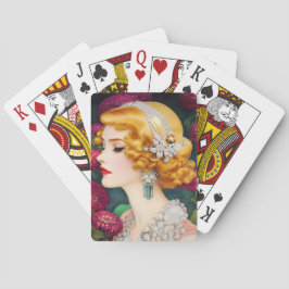 Baralho Cartas Clássicas de Jogar Fashionista Vintage