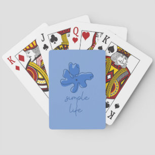 Baralho Cartas Clássicas de Jogar Minimalismo Vida Simples