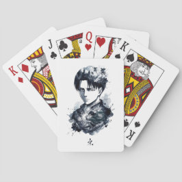 Baralho Cartas Clássicas de Jogar Retrato de Soldado com T