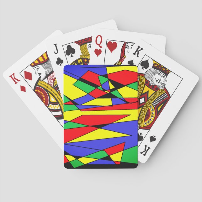 Baralho Cartas Coloridas para Jogo (Verso)