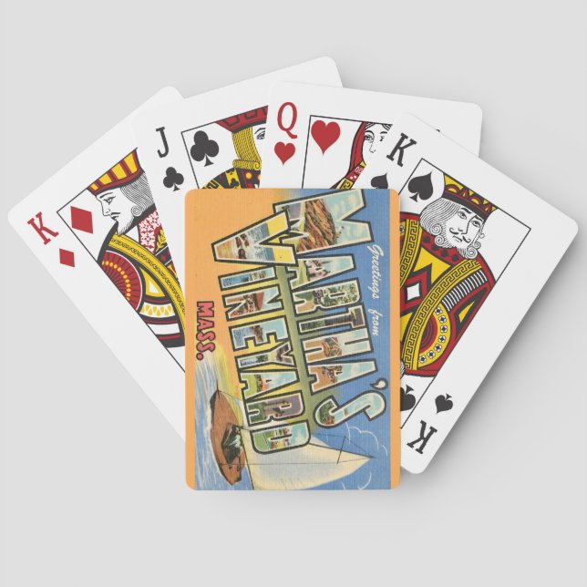 Baralho Cartas de Abertura de Martha's Vineyard (Verso)