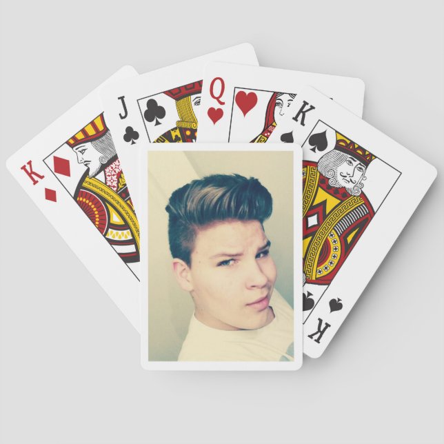Baralho Cartas de Baralho, Estilo: Poker (Verso)