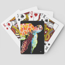 Cartas de Baralho/ Tartaruga Marinha
