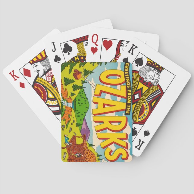 Baralho Cartas de Boas-vindas de Ozarks (Verso)